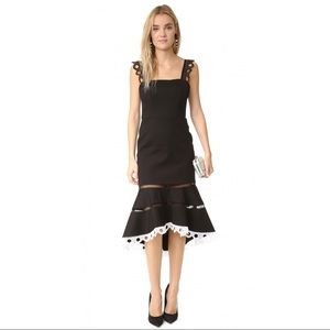 Alexis Marcelina Mid Length Black Mid Length Dress